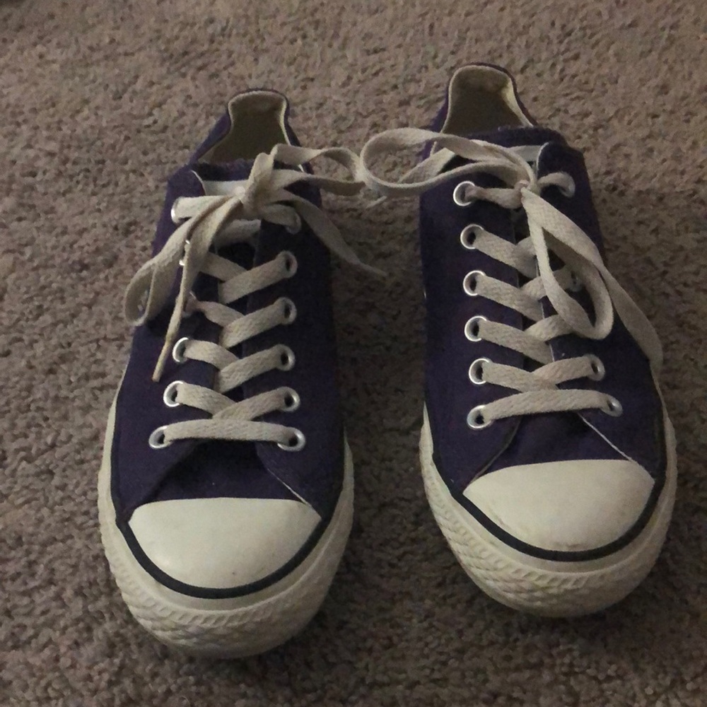 Purple Low Converse